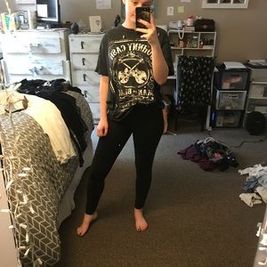 Johnny cash distressed shirt